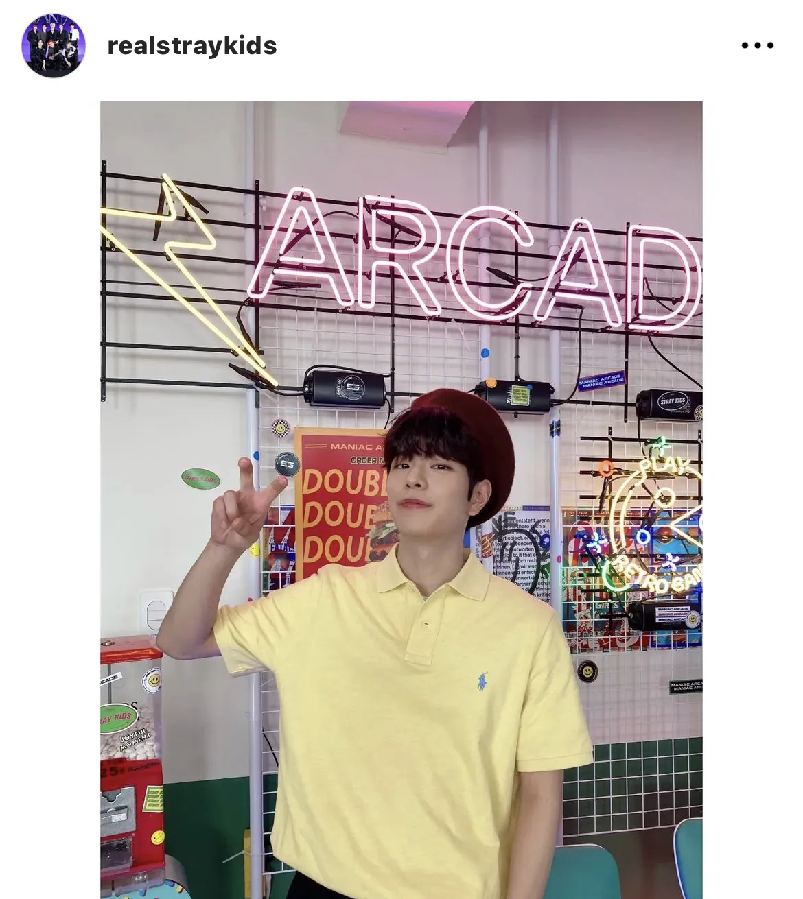 ※Stray Kids公式Instagram(realstraykids)より