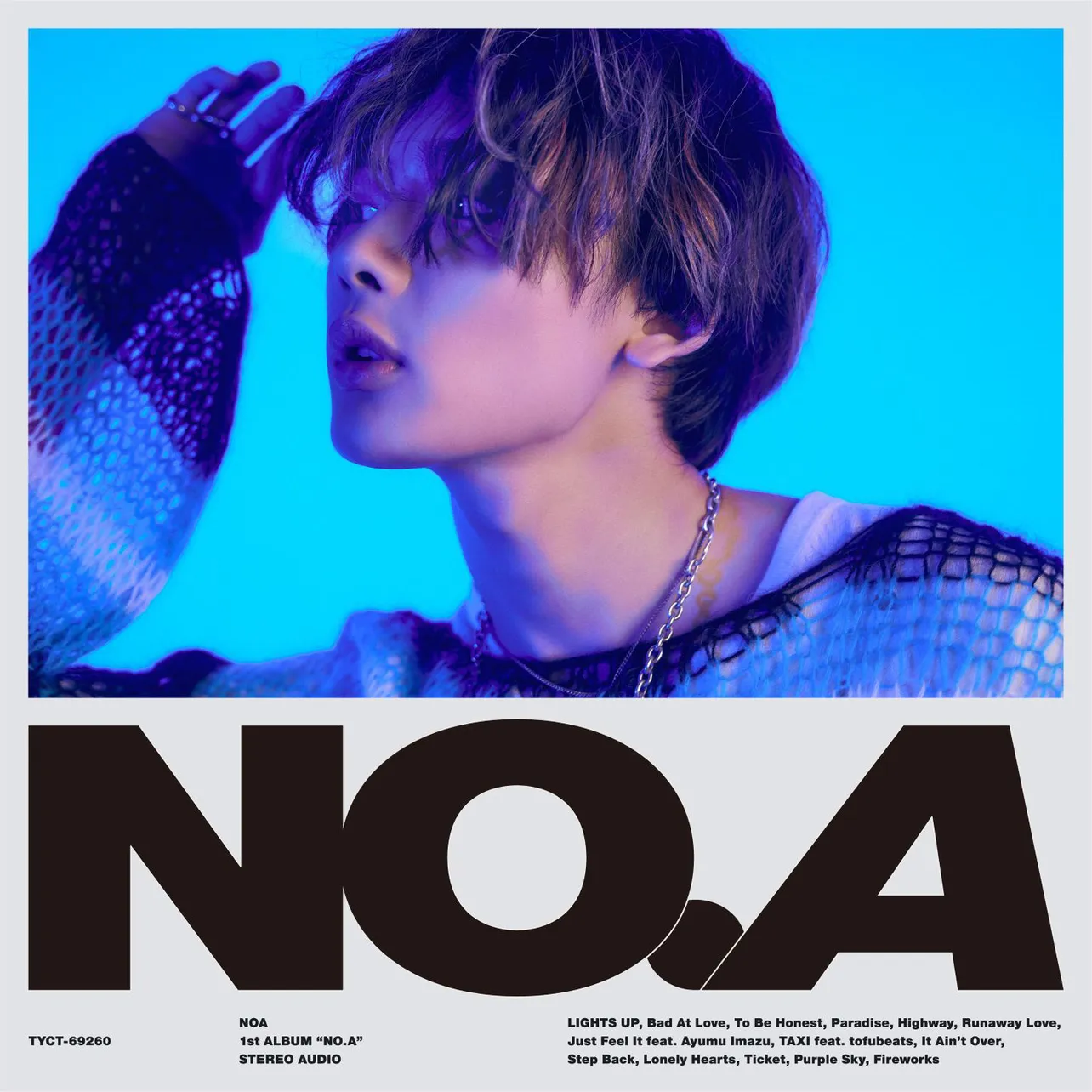 1stアルバム『NO.A』通常盤ジャケット写真