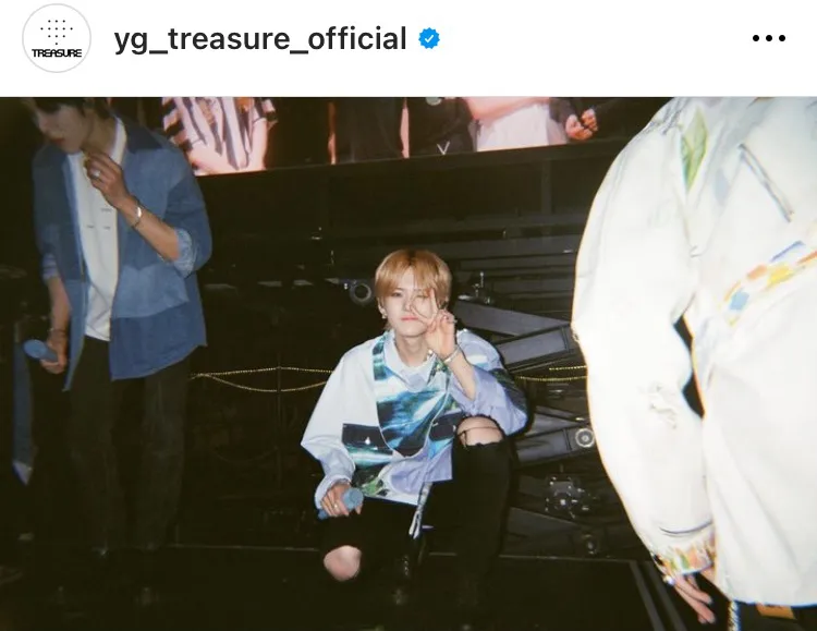  TREASUREオフィシャルInstagram(yg_treasure_official)より