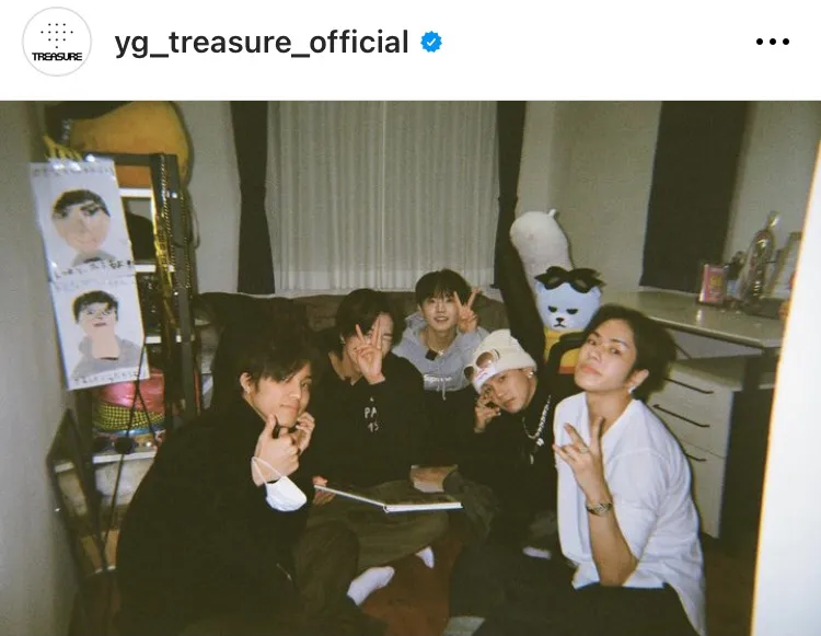  TREASUREオフィシャルInstagram(yg_treasure_official)より