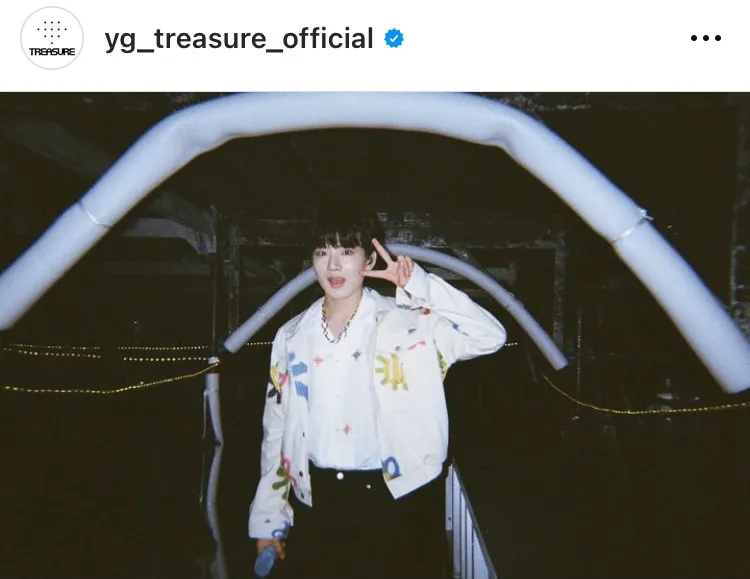  TREASUREオフィシャルInstagram(yg_treasure_official)より