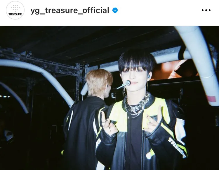  TREASUREオフィシャルInstagram(yg_treasure_official)より