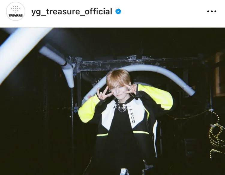  TREASUREオフィシャルInstagram(yg_treasure_official)より