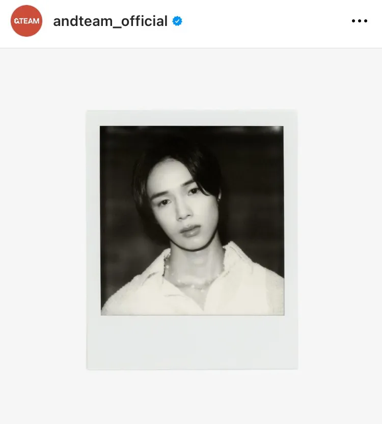 ※＆TEAM Official Instagram(andteam_official)より