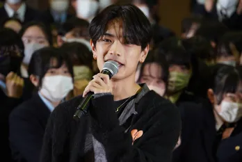 なにわ男子・高橋恭平「ピークで40(個)くらい」 バレンタインのモテエピソードに共演・畑芽育も驚き<なのに千輝くんが甘すぎる。>