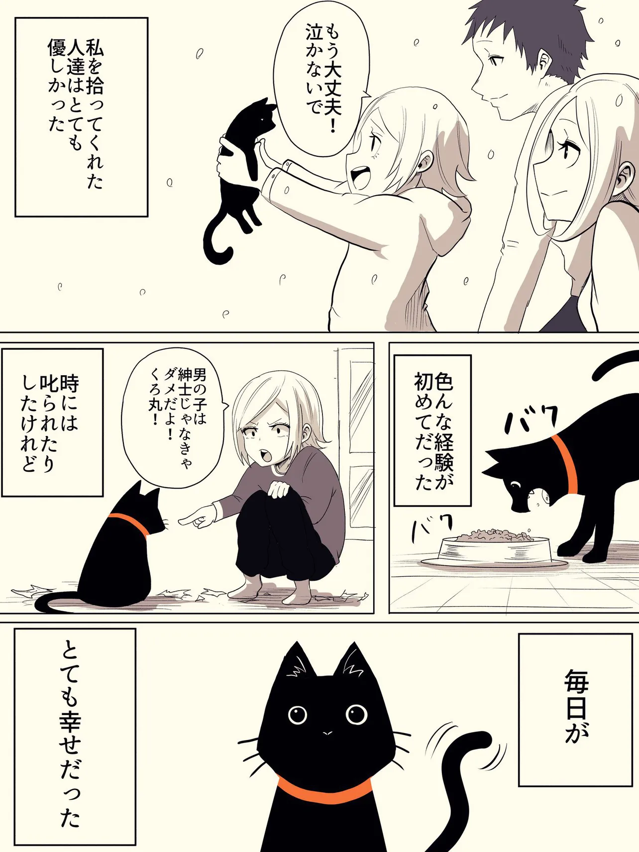 「黒猫の生涯」1