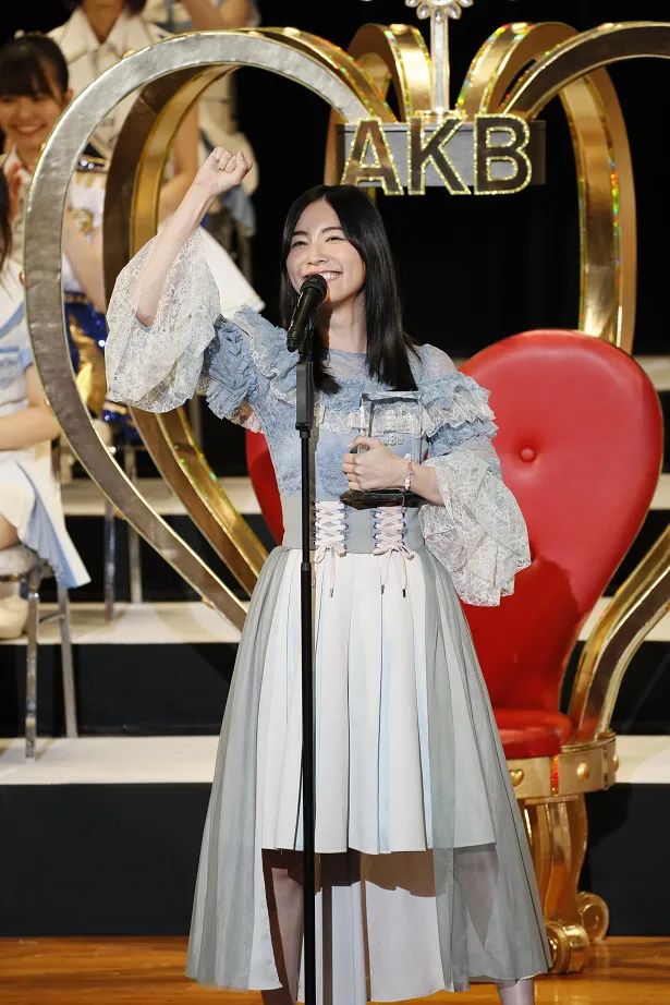 3位にランクインしたSKE48・松井珠理奈