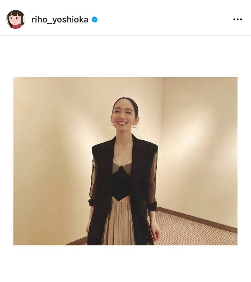 ※画像は吉岡里帆Instagram(riho_yoshioka)より