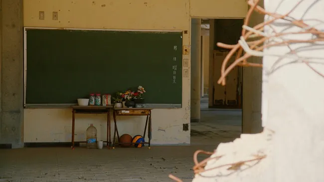 東日本大震災による津波被害に遭った宮城・大川小学校