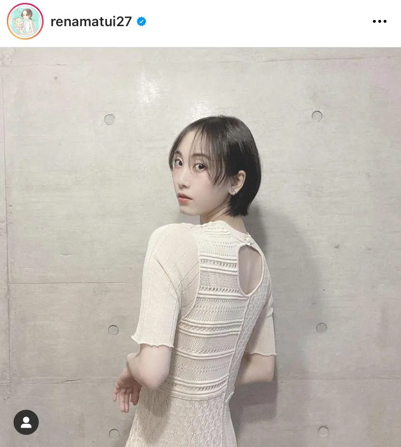 ※松井玲奈公式Instagram(renamatui27)より