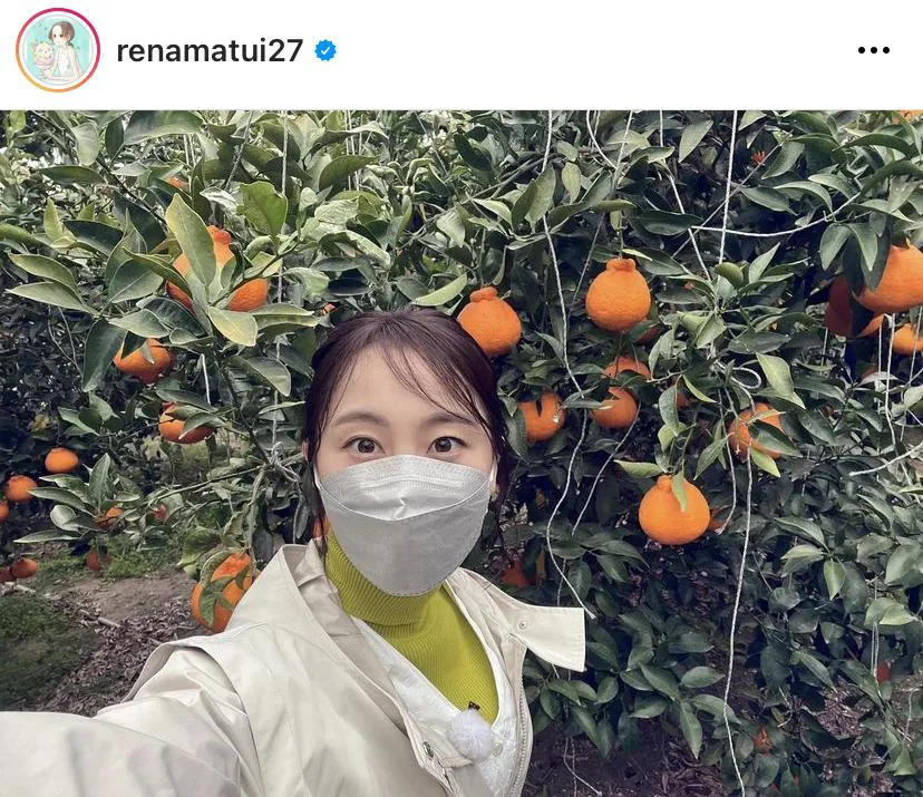 ※松井玲奈公式Instagram(renamatui27)より