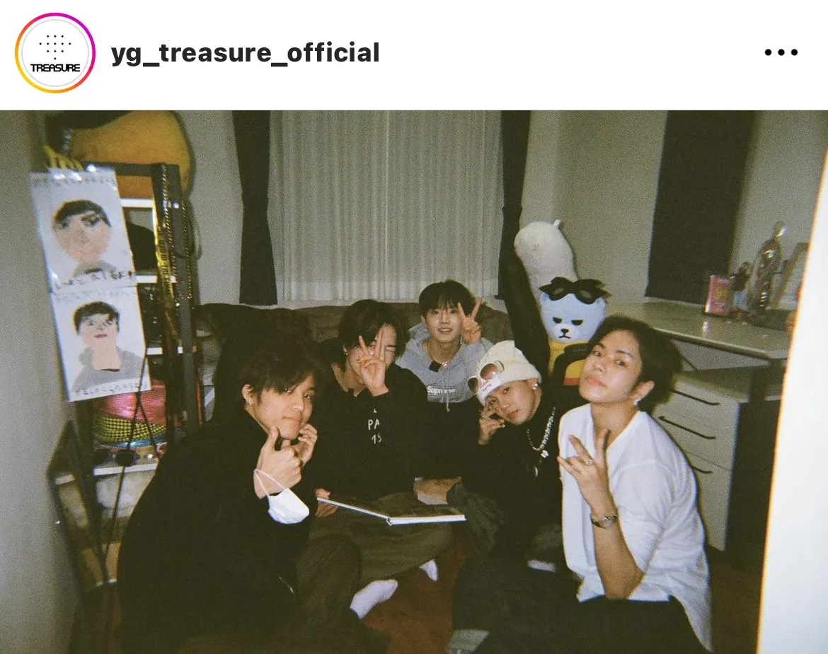 ※TREASURE公式Instagram(yg_treasure_official)より