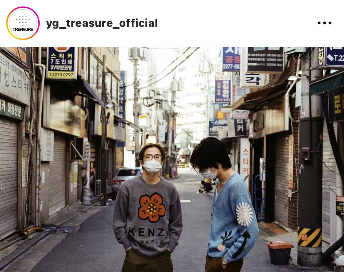 ※TREASURE公式Instagram(yg_treasure_official)より