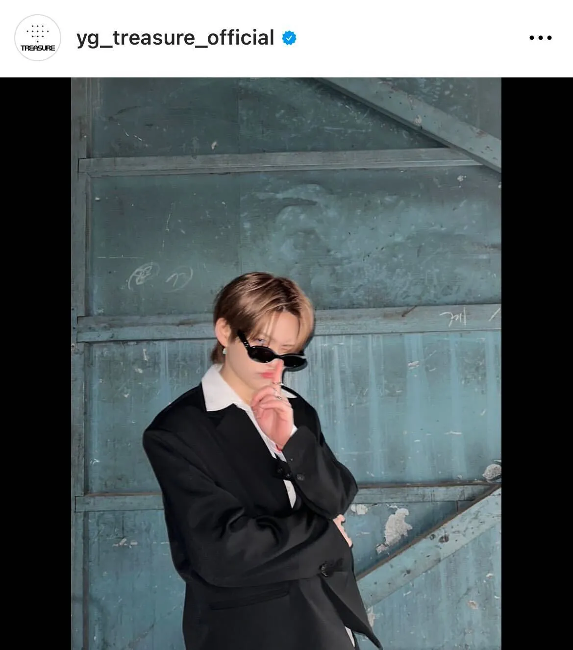 ※TREASURE公式Instagram(yg_treasure_official)より