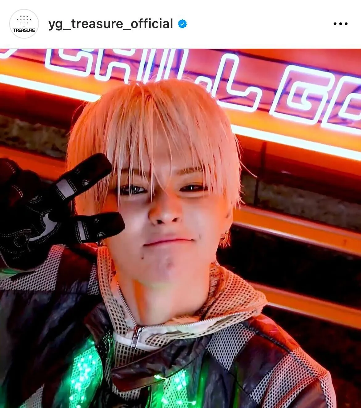 画像・写真 TREASURE・ヨシ、緑コーデを公開「緑色はヨシにあげる