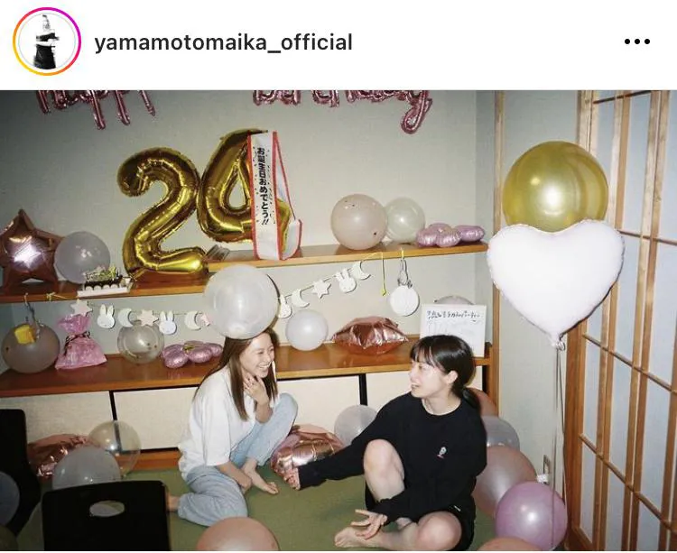  ※山本舞香公式Instagram(yamamotomaika_official)より