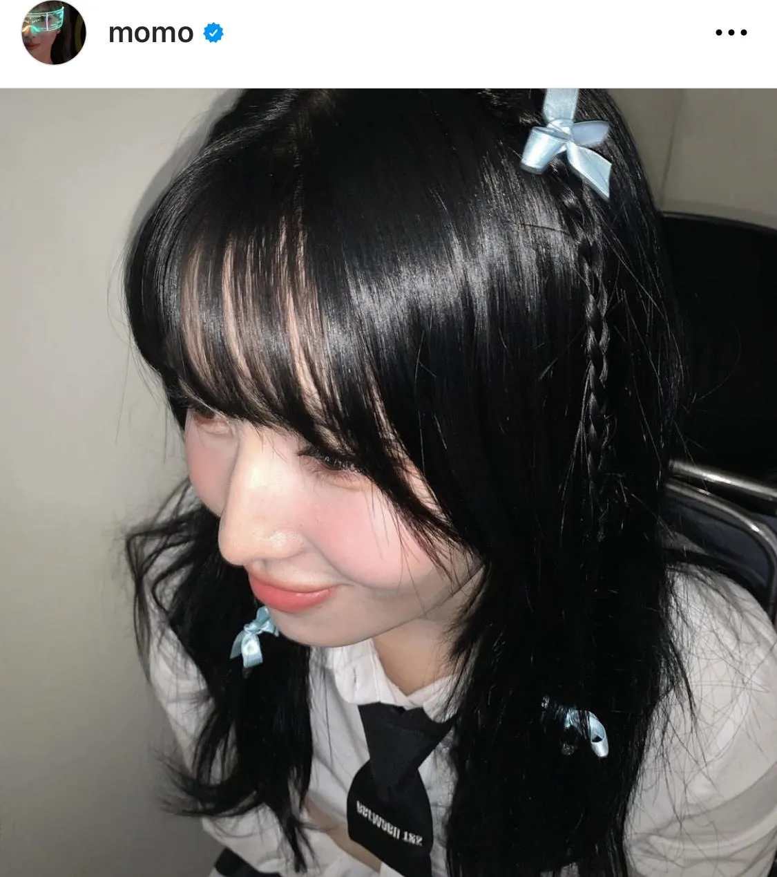 ※モモ公式Instagram(momo)より