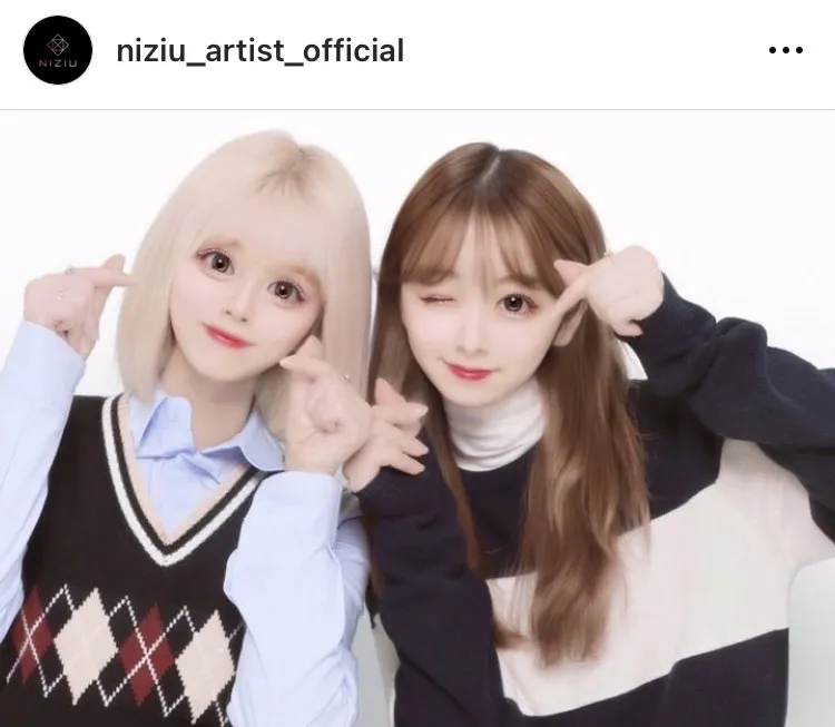  ※NiziU公式Instagram(niziu_artist_official)より