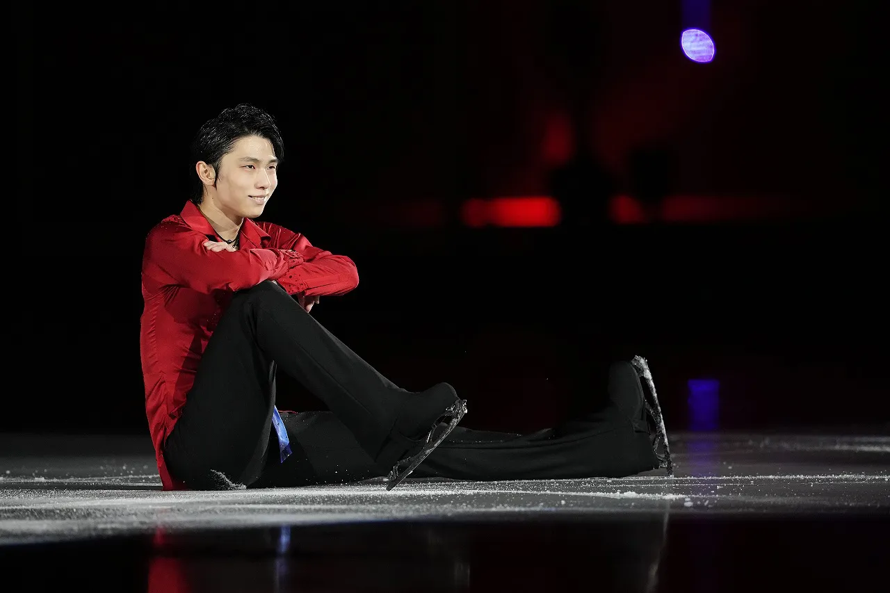 羽生結弦「皆さんのおかげでGIFTが作れています」スケーター史上初の