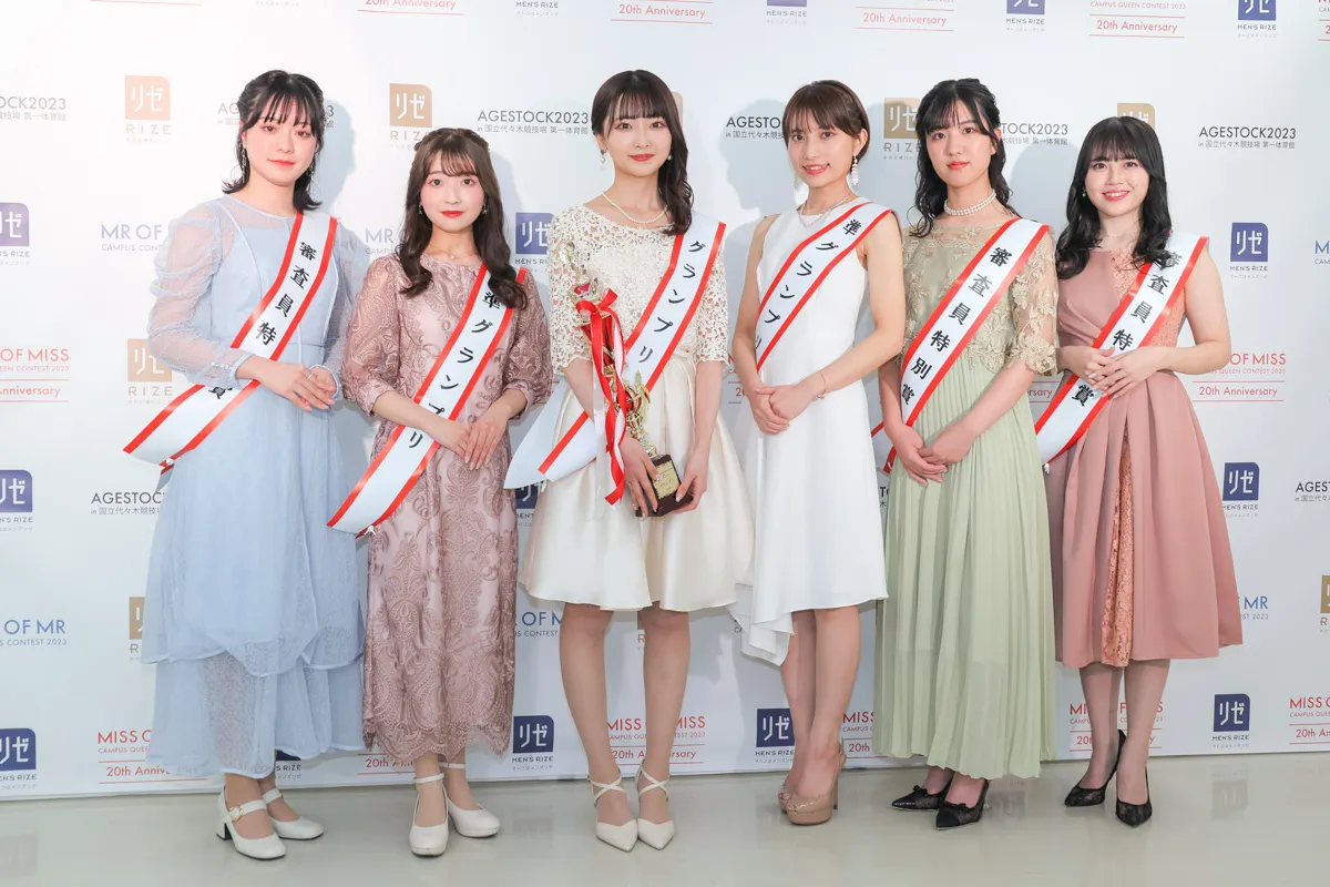 樋口愛梨彩さん、木戸結菜さん、宮本李菜さん、遠藤奈子さん、川部萌々香さん、荒木美輝さん