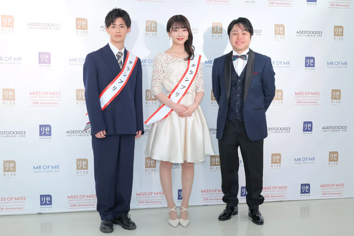 佐々木崇仁さん、宮本李菜さん、井上裕介