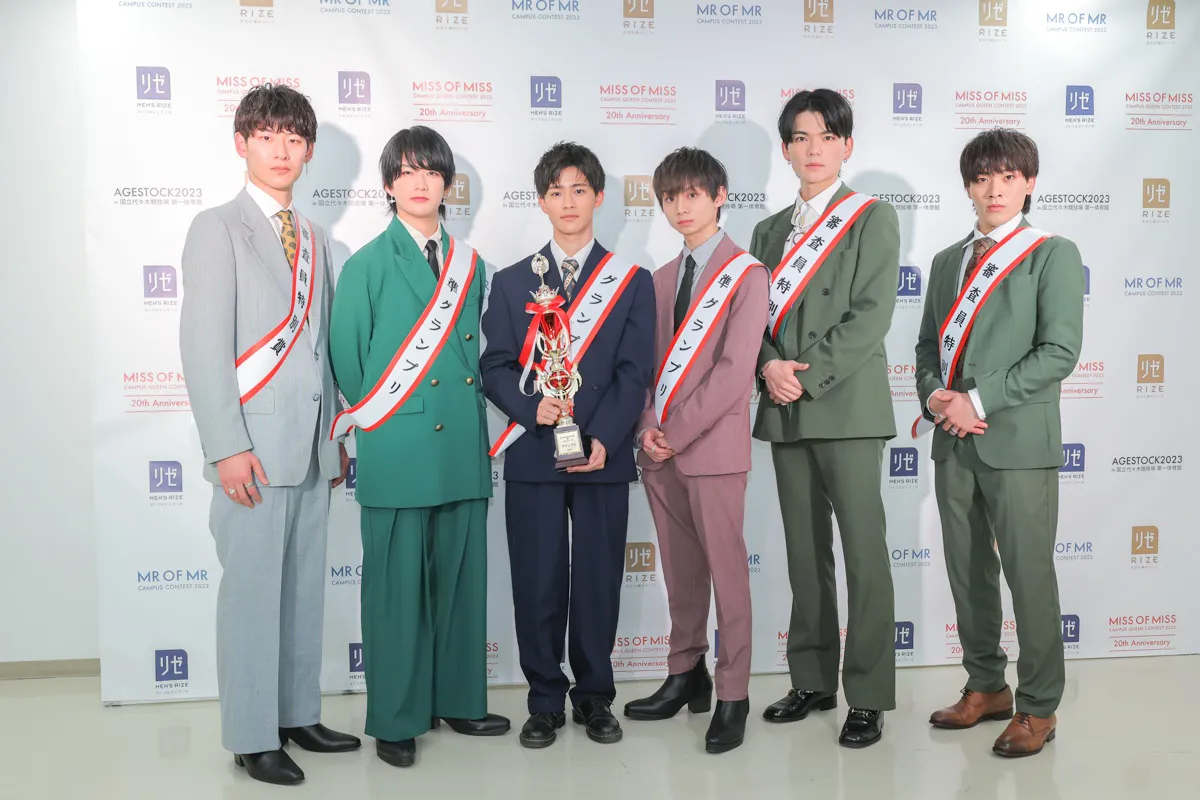 大窪謙志郎さん、土屋黎さん、佐々木崇仁さん、片寄翔太さん、柏木智貴さん、堀士真之佑さん