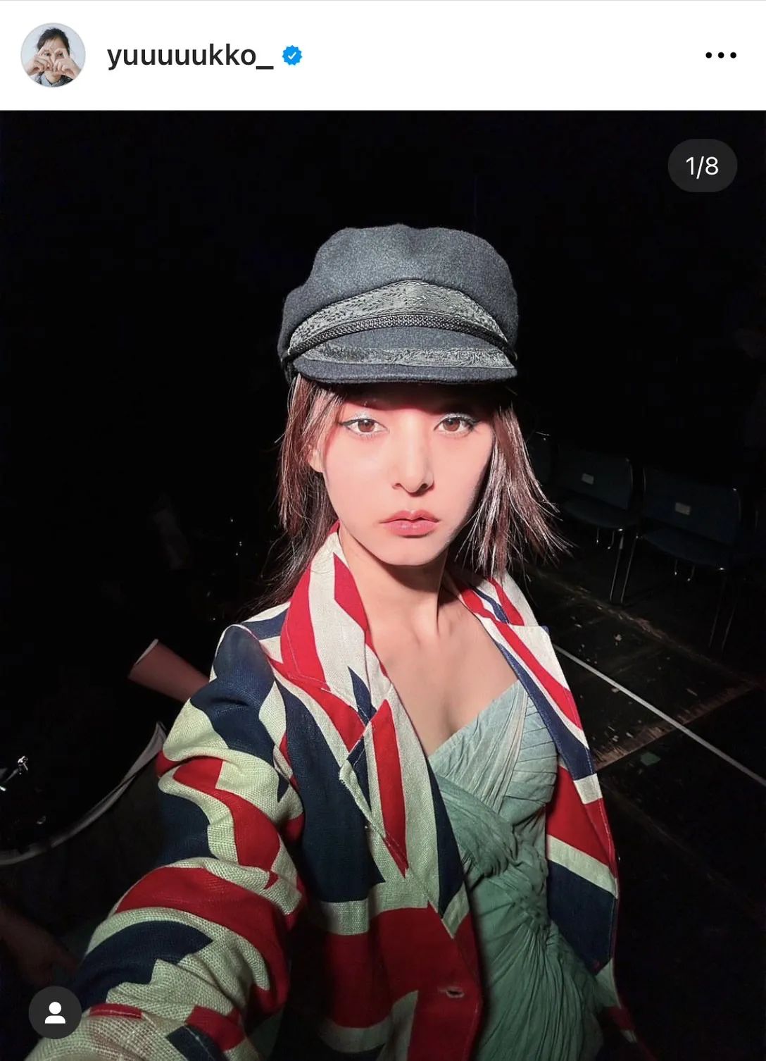 【写真】新木優子、胸元のわれ目がチラリ…クールなドレス姿に「スーパーモデル」とファン絶賛