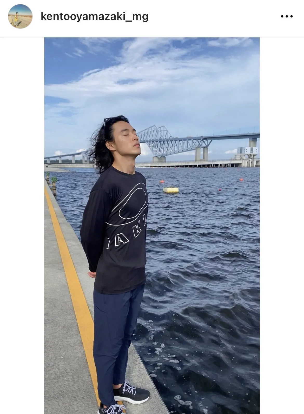 ※山崎賢人マネジャーInstagram(kentooyamazaki_mg)より