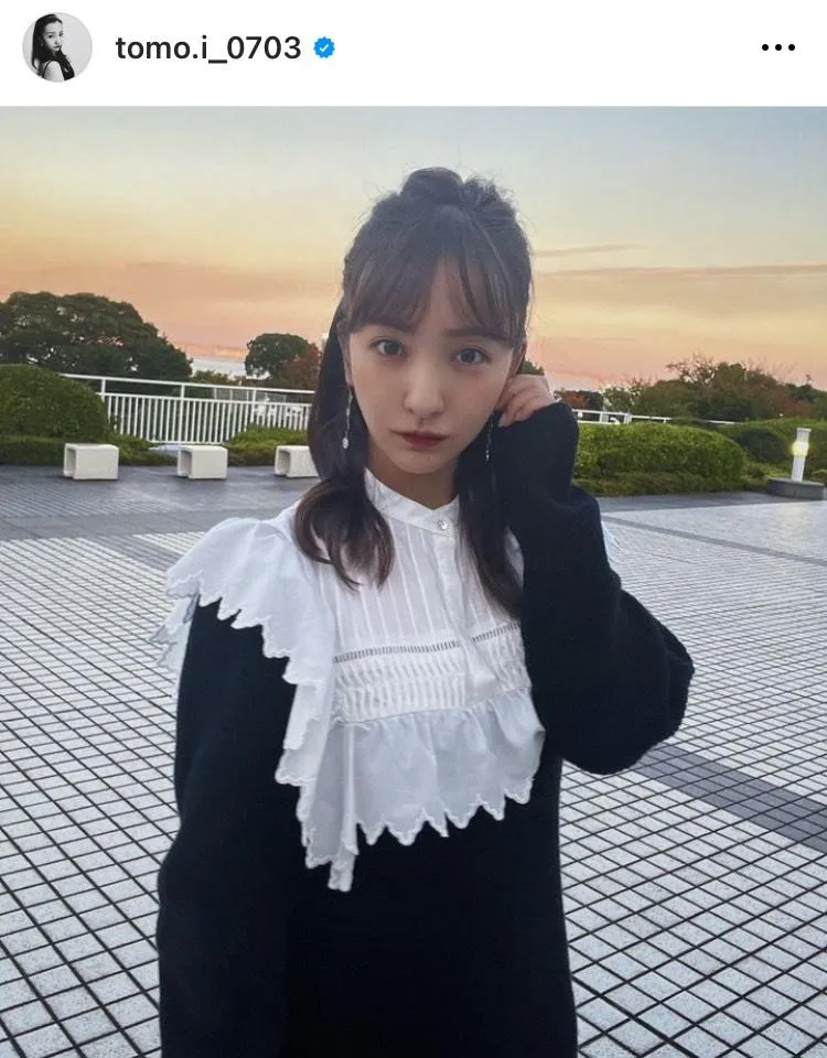 ※板野友美公式Instagram(tomo.i_0703)より