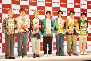 Travis Japan、アンバサダー就任に笑顔「素を映像で見られるのは、ちょっと恥ずかしさもあります(笑)」