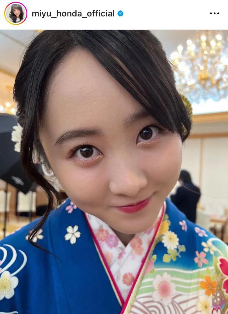 ※本田望結公式Instagram(miyu_honda_official)より