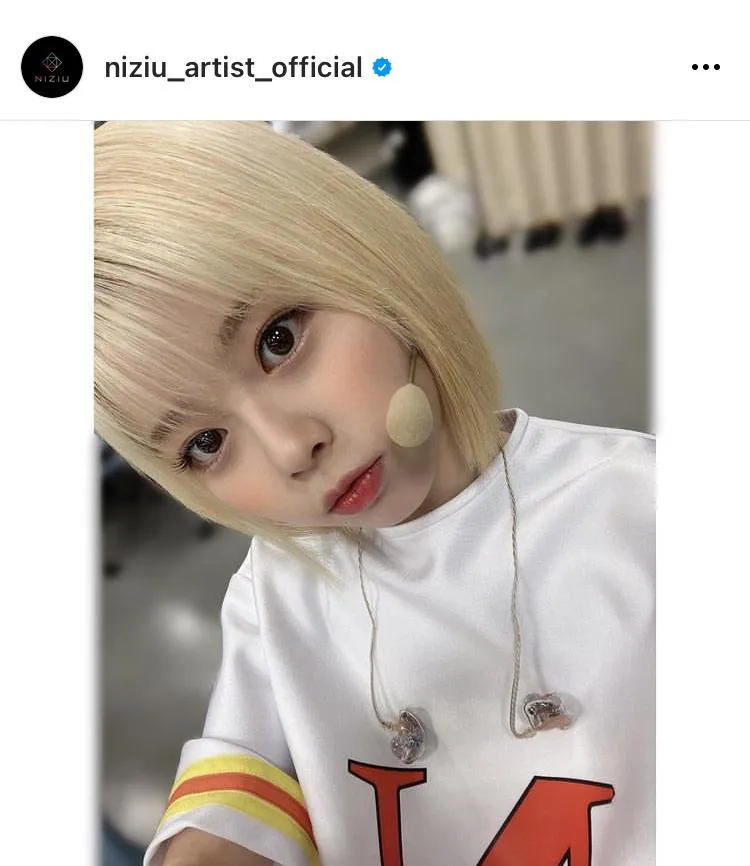 ※NiziU公式Instagram(niziu_artist_official)より