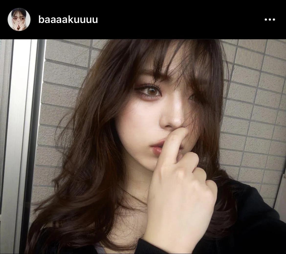 ※井手上漠オフィシャルInstagram(baaaakuuuu)より