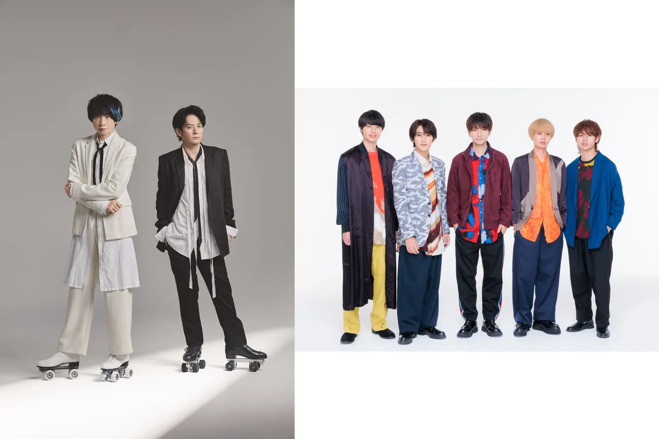 内海光司＆佐藤アツヒロのユニット・U＆SとHiHi Jetsが「Premium Music 2023」に出演