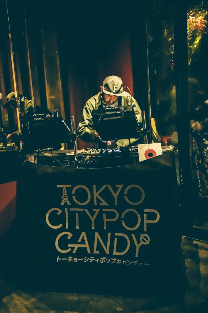 「 TOKYO CITYPOP CANDY LAUNCH PARTY IN TOKYO!」より　TeddyLoid　DJ横山龍助