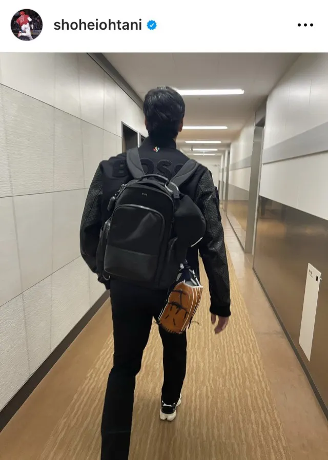 ※画像はShohei Ohtani | 大谷翔平Instagram(shoheiohtani)より