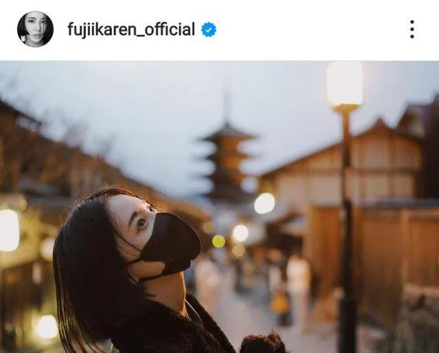 ※藤井夏恋公式Instagram(fujiikaren_official)より
