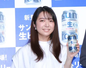 上白石萌音、念願のお酒のCM解禁で“親孝行”「お父さん、頑張ってるよ～！」