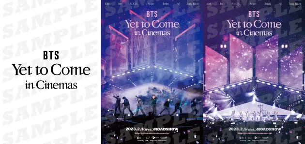 BTS伝説的ライブの映画『BTS：Yet To Come in Cinemas』追加来場者特典