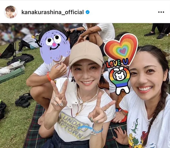 ※倉科カナオフィシャルInstagram(kanakurashina_official)より