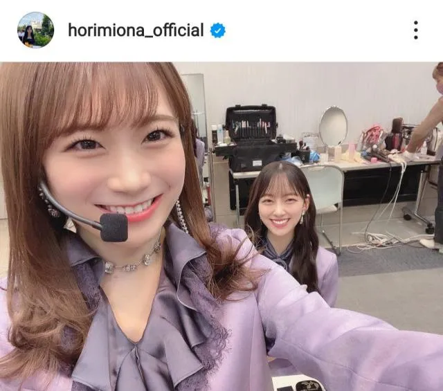 ※堀未央奈オフィシャルInstagram(horimiona_official)より