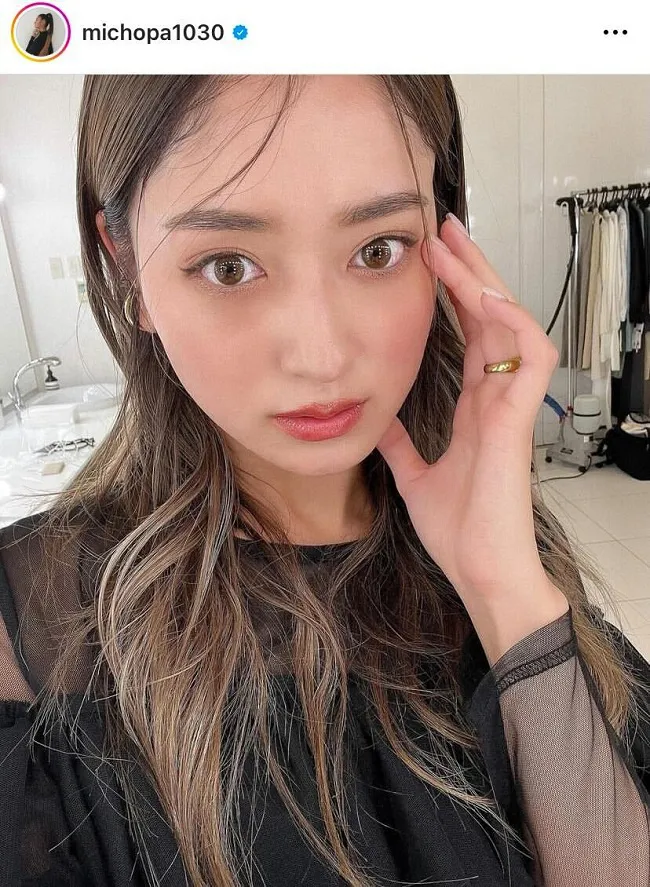 ※池田美優オフィシャルInstagram(michopa1030)より