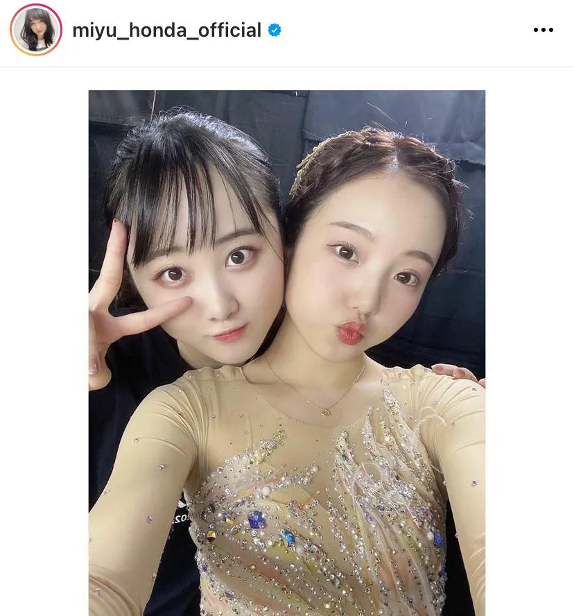 ※本田望結公式Instagram(miyu_honda_official)より