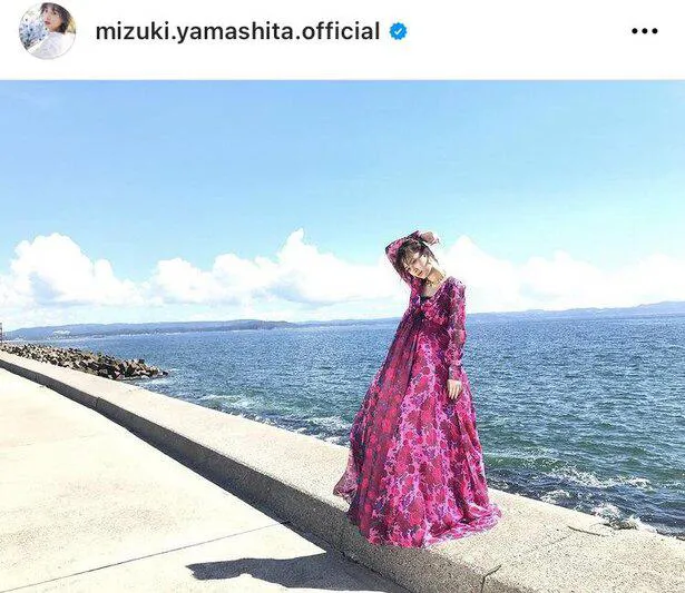 ※山下美月オフィシャルInstagram(mizuki.yamashita.official)より