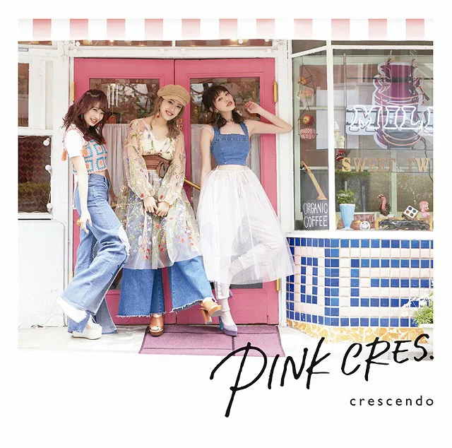 PINK CRES.の1stアルバム『crescendo』は6月28日(水)発売