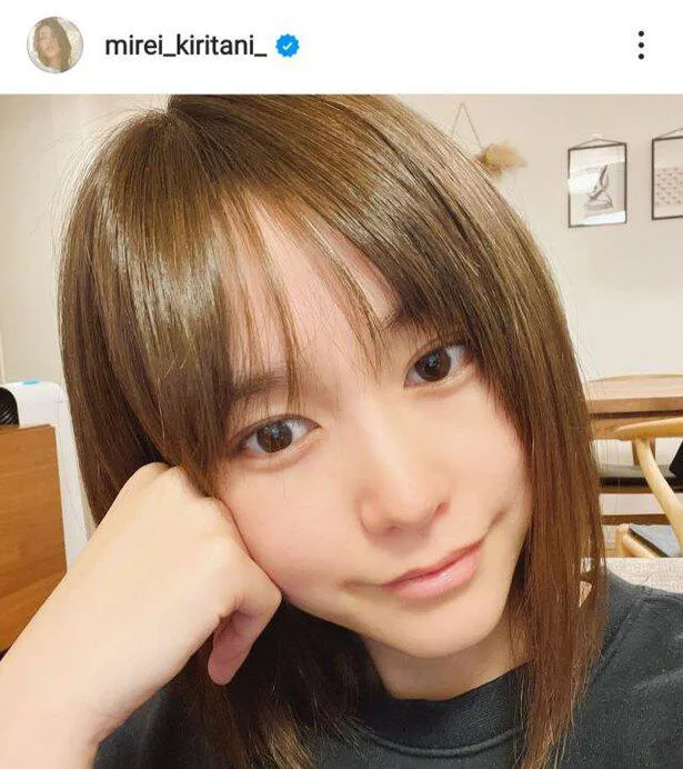  ※桐谷美玲オフィシャルInstagram(mirei_kiritani_)より