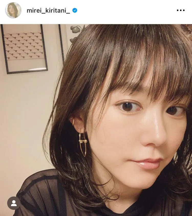  ※桐谷美玲オフィシャルInstagram(mirei_kiritani_)より