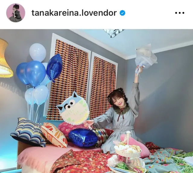 ※画像は田中れいな公式Instagram (tanakareina.lovendor)より