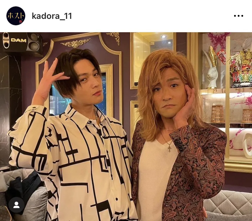 ※「ホスト相続しちゃいました」Instagram(kadora_11)より