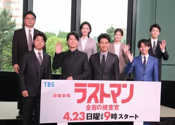 福山雅治、撮影中の大泉洋にドキッ「台本に書いていないのに…」永瀬廉は大泉のイジりに赤面<ラストマン>